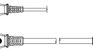Multi system power cord