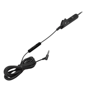 QC15 inline remote and microphone cable