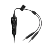 A20 cable with Bluetooth®, dual plug, straight cable