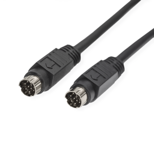 Audio Input Cable - Male 9-pin Mini-DIN to Male 9-pin Mini-DIN